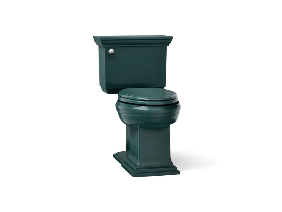 KOHLER K-6669 Memoirs Stately Two-piece elongated with concealed trapway, 1.28 gpf, teal