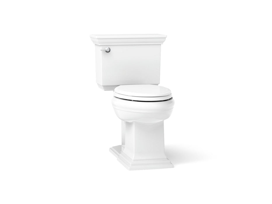 KOHLER K-6669 Memoirs Stately Two-piece elongated with concealed trapway, 1.28 gpf, white