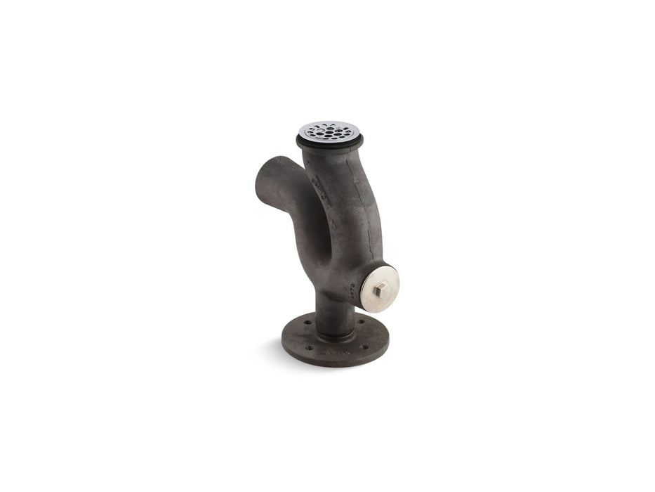KOHLER K-6672 Adjustable trap standard for 2" iron pipe connection with cleanout plug and strainer, not applicable