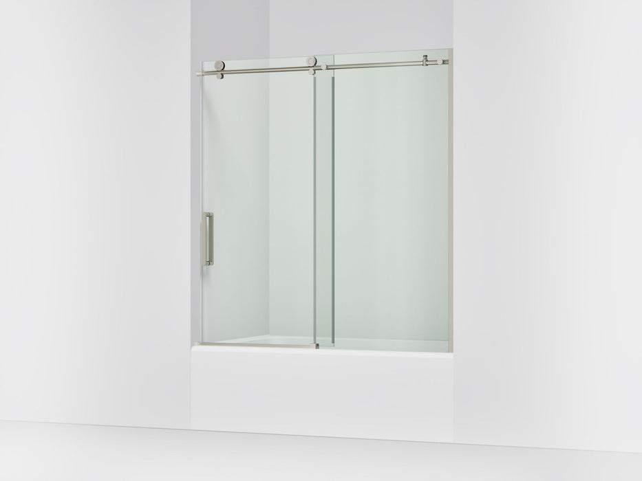 KOHLER K-701694-L Composed 62" H sliding bath door with 3/8"-thick glass