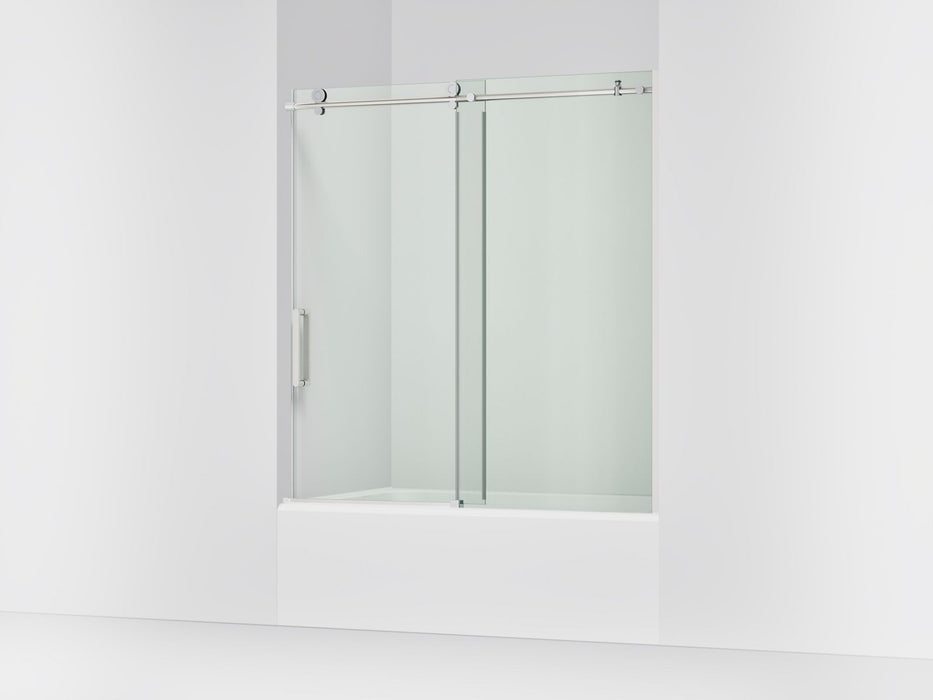 KOHLER K-701694-L Composed 62" H sliding bath door with 3/8"-thick glass