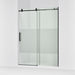 KOHLER K-701696-G81 Composed 78" sliding shower door with 3/8"-thick glass, matte black