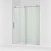 KOHLER K-701696-L Composed Sliding shower door, 78" H x 56-1/8 - 59-7/8" W, with 3/8" thick Crystal Clear glass, anodized...