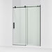 KOHLER K-701696-L Composed Sliding shower door, 78" H x 56-1/8 - 59-7/8" W, with 3/8" thick Crystal Clear glass, matte black