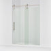 KOHLER K-701725-10L Artifacts 80-7/8" H sliding shower door with 3/8"-thick glass, vibrant brushed nickel