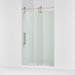 KOHLER K-701727-10L Artifacts 80-7/8" H sliding shower door with 3/8"-thick glass, vibrant brushed nickel