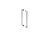KOHLER K-701728 Artifacts 16-7/16" back-to-back shower door handles, polished chrome