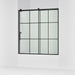 KOHLER K-702253-10G79 Rely 62-1/2" H sliding bath door with 3/8"-thick glass, matte black