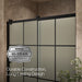 KOHLER K-702253-10G80 Rely 62-1/2" H sliding bath door with 3/8"-thick glass, matte black - view 5