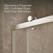 KOHLER K-702254-10G81 Rely 77" H sliding shower door with 3/8"-thick glass, anodized brushed nickel - view 5