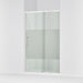 KOHLER K-702254-10G81 Rely 77" H sliding shower door with 3/8"-thick glass, bright polished silver