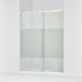 KOHLER K-702256-10G81 Rely 77" H sliding shower door with 3/8"-thick glass, bright polished silver