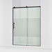 KOHLER K-702256-10G81 Rely 77" H sliding shower door with 3/8"-thick glass, matte black