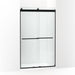 KOHLER K-702422-L Levity Plus Frameless sliding shower door, 77-9/16" H x 44-5/8 - 47-5/8" W, with 5/16"-thick Crystal...