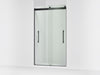 KOHLER K-702427-L Levity Plus Frameless sliding shower door, 81-5/8" H x 44-5/8 - 47-5/8" W, with 3/8"-thick Crystal...
