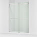 KOHLER K-702430-L Levity Plus 81-5/8" H sliding shower door with 3/8"-thick glass, bright polished silver