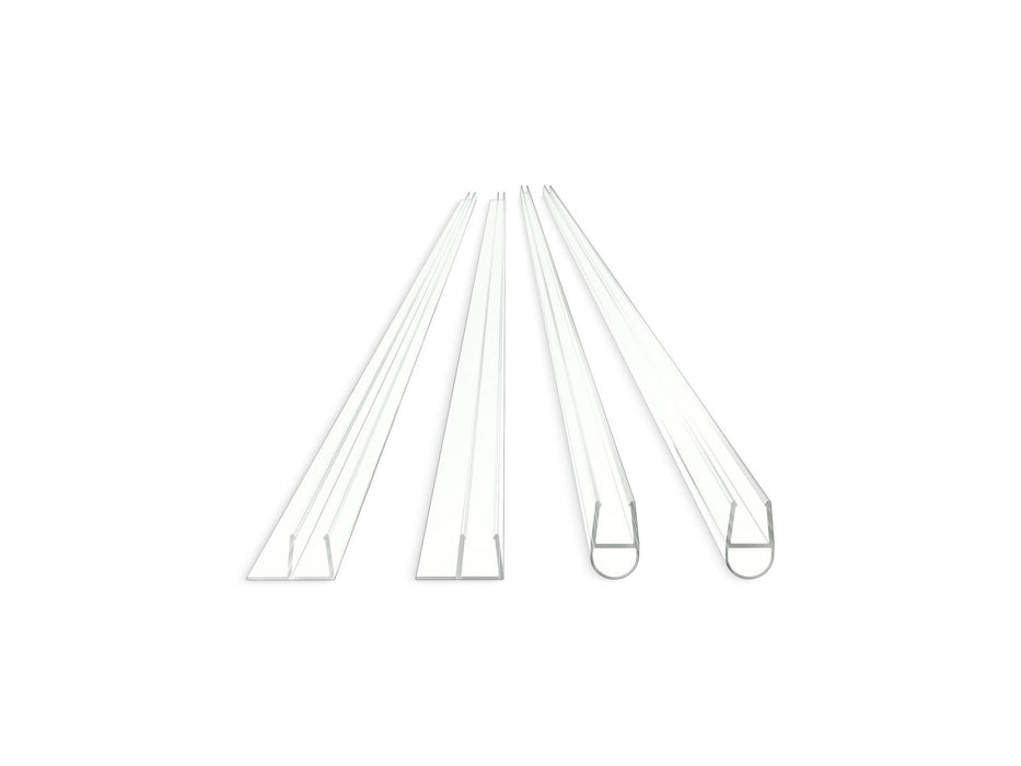 KOHLER K-705140 Sliding bath or shower door seal kit for 3/8"-thick glass, not applicable