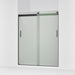 KOHLER K-706009-D3 Levity Sliding shower door, 74" H x 56-5/8 - 59-5/8" W, with 1/4" thick Frosted glass and blade...