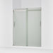 KOHLER K-706009-D3 Levity Sliding shower door, 74" H x 56-5/8 - 59-5/8" W, with 1/4" thick Frosted glass and blade...