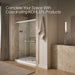 KOHLER K-707206-L Revel 76" H sliding shower door with 5/16"-thick glass, bright polished silver - view 5