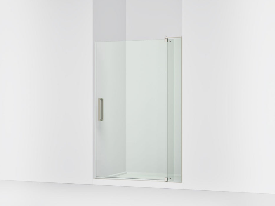 KOHLER K-707551-L Revel 70" H pivot shower door with 5/16"-thick glass, anodized brushed nickel