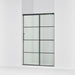 KOHLER K-707607-6G79 Elate Sliding shower door, 70-1/2" H x 50-1/4 - 53-5/8" W, with 1/4" thick Crystal Clear glass with...