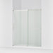 KOHLER K-707608-6L Elate Sliding shower door, 70-1/2" H x 56-1/4 - 59-5/8" W, with 1/4" thick Crystal Clear glass, bright...
