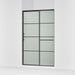 KOHLER K-707613-8G80 Elate Sliding shower door, 75-1/2" H x 44-1/4 - 47-5/8" W, with heavy 5/16" thick Frosted glass with...