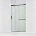 KOHLER K-707613-8L Elate Sliding shower door, 75-1/2" H x 44-1/4 - 47-5/8" W, with heavy 5/16" thick Crystal Clear glass,...