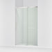 KOHLER K-707614-8L Elate Sliding shower door, 75-1/2" H x 50-1/4 - 53-5/8" W, with heavy 5/16" thick Crystal Clear glass,...