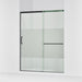 KOHLER K-707615-8G81 Elate Sliding shower door, 75-1/2" H x 56-1/4 - 59-5/8" W, with heavy 5/16" thick Crystal Clear...