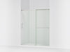 KOHLER K-707616-8L Elate Sliding shower door, 75-1/2" H x 62-1/4 - 65-5/8" W, with heavy 5/16" thick Crystal Clear glass,...