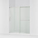 KOHLER K-707616-8L Elate Sliding shower door, 75-1/2" H x 62-1/4 - 65-5/8" W, with heavy 5/16" thick Crystal Clear glass,...
