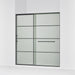 KOHLER K-707617-8G80 Elate Sliding shower door, 75-1/2" H x 68-1/4 - 71-5/8" W, with heavy 5/16" thick Frosted glass with...