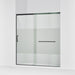 KOHLER K-707617-8G81 Elate Sliding shower door, 75-1/2" H x 68-1/4 - 71-5/8" W, with heavy 5/16" thick Crystal Clear...