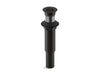 KOHLER K-7107 Decorative grid drain without overflow, matte black