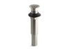 KOHLER K-7108 Decorative grid drain without overflow, vibrant brushed nickel