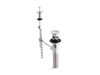 KOHLER K-7126 Standard pop-up drain, non-exposed, with lift rod, polished chrome