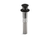 KOHLER K-7129 Bathroom sink grid drain without overflow, matte black