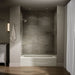 KOHLER K-713 Villager 60" x 34-1/4" alcove bath, left drain, biscuit - view 4