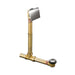 KOHLER K-7148-AF Tea-for-Two 1-1/2" contoured pop-up drain and overflow for above- or through-the-floor installation,...