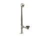 KOHLER K-7159 Artifacts 1-1/2" pop-up bath drain for above- and through-the-floor freestanding bath installations,...