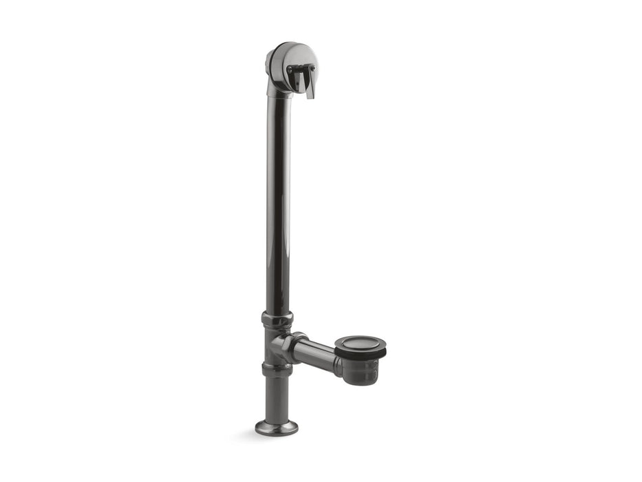 KOHLER K-7159 Artifacts 1-1/2" pop-up bath drain for above- and through-the-floor freestanding bath installations,...
