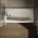 KOHLER K-715 Villager 60" x 30-1/4" alcove bath, left drain, biscuit - view 5