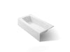 KOHLER K-715 Villager 60" x 30-1/4" alcove bath, left drain, white