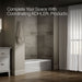 KOHLER K-715 Villager 60" x 30-1/4" alcove bath, left drain, white - view 3