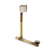 KOHLER K-7169-AF Tea-for-Two Clearflo 1-1/2" adjustable pop-up drain, vibrant brushed bronze