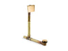 KOHLER K-7169-AF Tea-for-Two 1-1/2" adjustable pop-up drain, vibrant brushed moderne brass