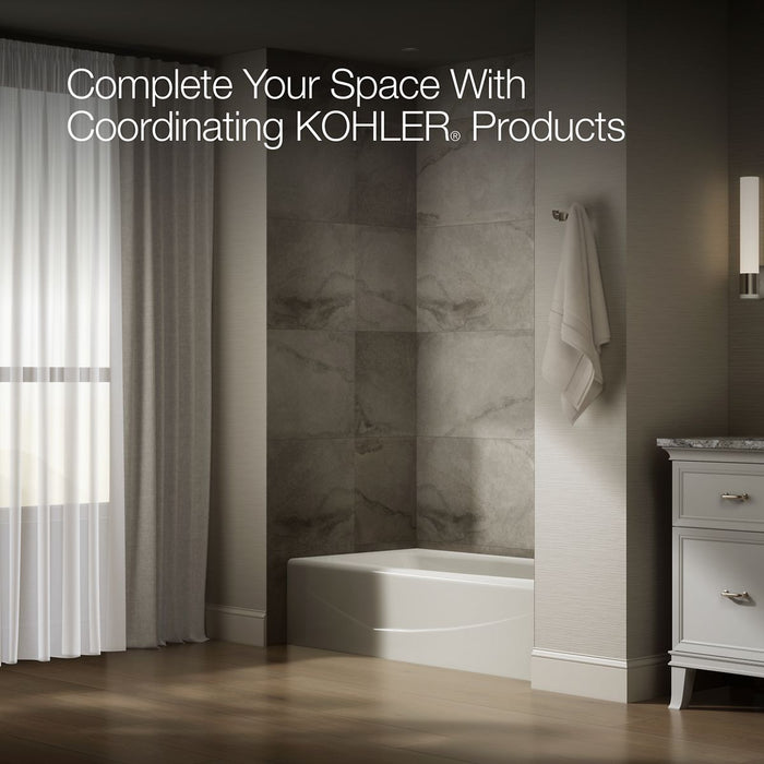 KOHLER K-716 Villager 60" x 30-1/4" alcove bath, right drain