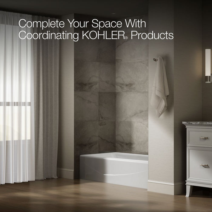 KOHLER K-716 Villager 60" x 30-1/4" alcove bath, right drain